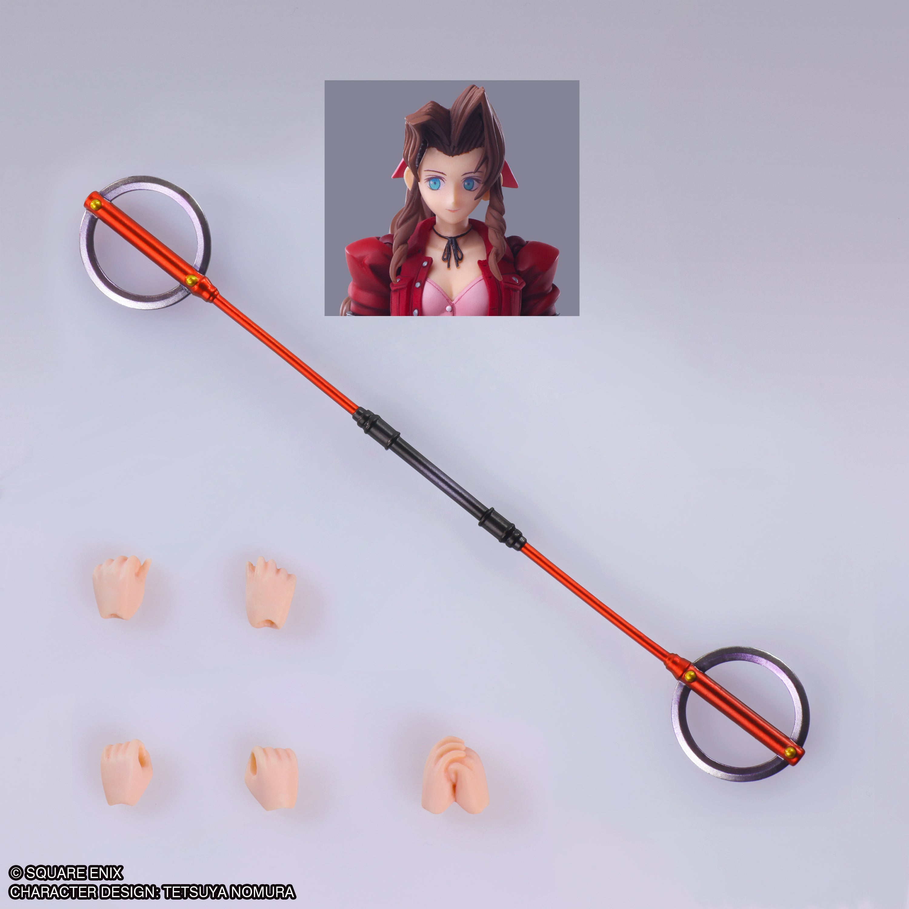 Final Fantasy VII Bring Arts - Aerith Gainsborough Mithril Rod Ver.