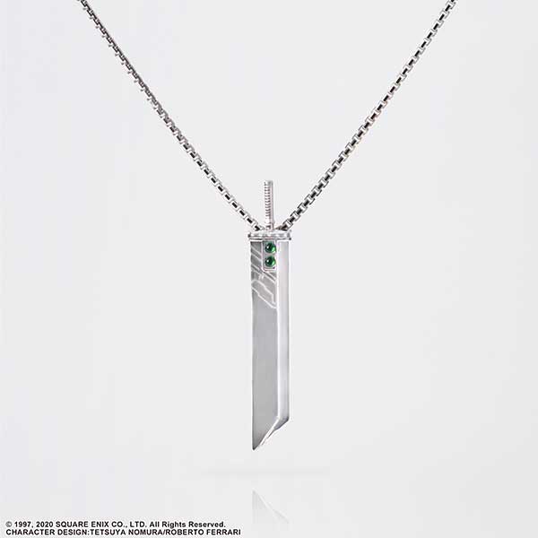 Final Fantasy VII Remake - Buster Sword Silver Necklace (2 Types)