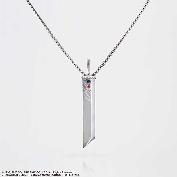 Final Fantasy VII Remake - Buster Sword Silver Necklace (2 Types)