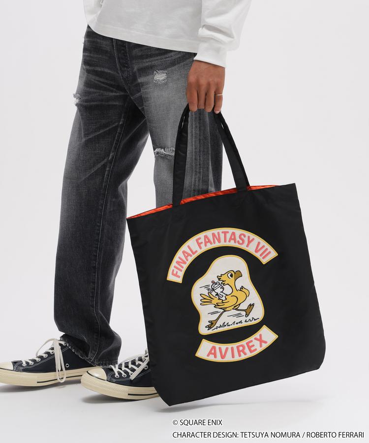 Final Fantasy VII Remake x Avirex Fashion Collection - Chocobo Nylon Tote Bag (2 Types)