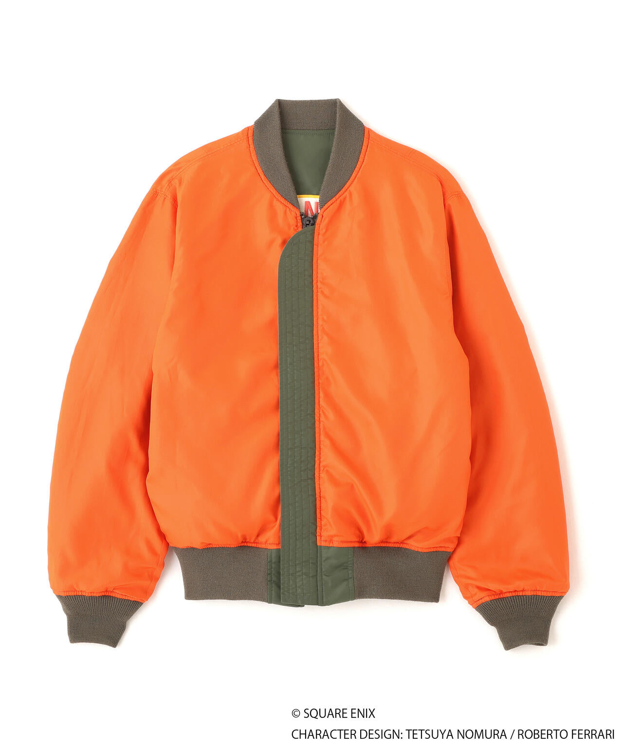 Final Fantasy VII Remake x Avirex Fashion Collection - MA-1 Chocobo Green Jacket