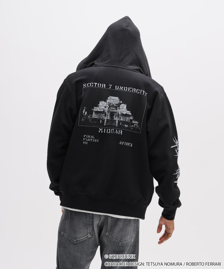 Final Fantasy VII Remake x Avirex Fashion Collection - Seventh Heaven Zip-Up Hoodie (2 Types)