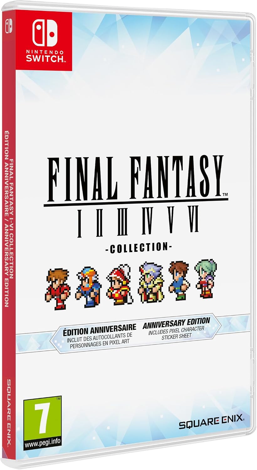 Final Fantasy I - VI Collection Anniversary Edition For Nintendo Switch (Multi-Language)