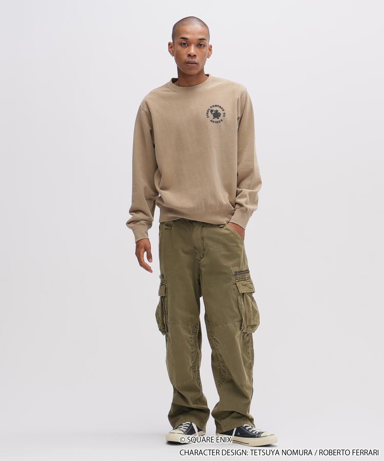 Final Fantasy VII Remake x Avirex Fashion Collection - Crew Neck Sweatshirt Cait Sith & Moogle (2 Types)