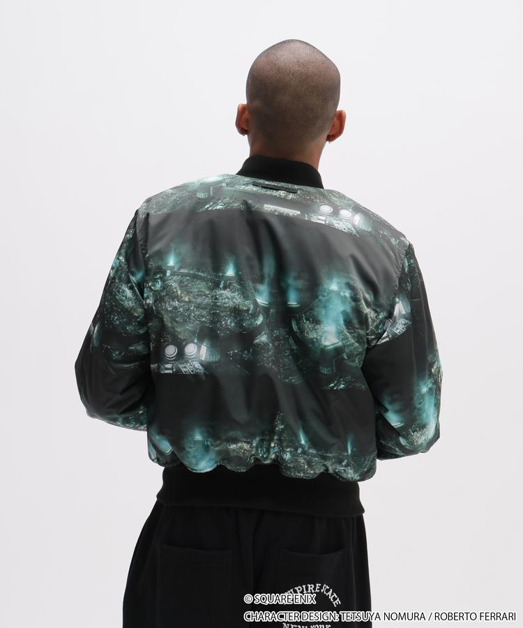 Final Fantasy VII Remake x Avirex Fashion Collection - Quilted MA-1 Midgar
