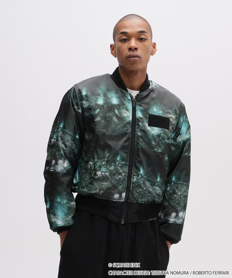 Final Fantasy VII Remake x Avirex Fashion Collection - Quilted MA-1 Midgar
