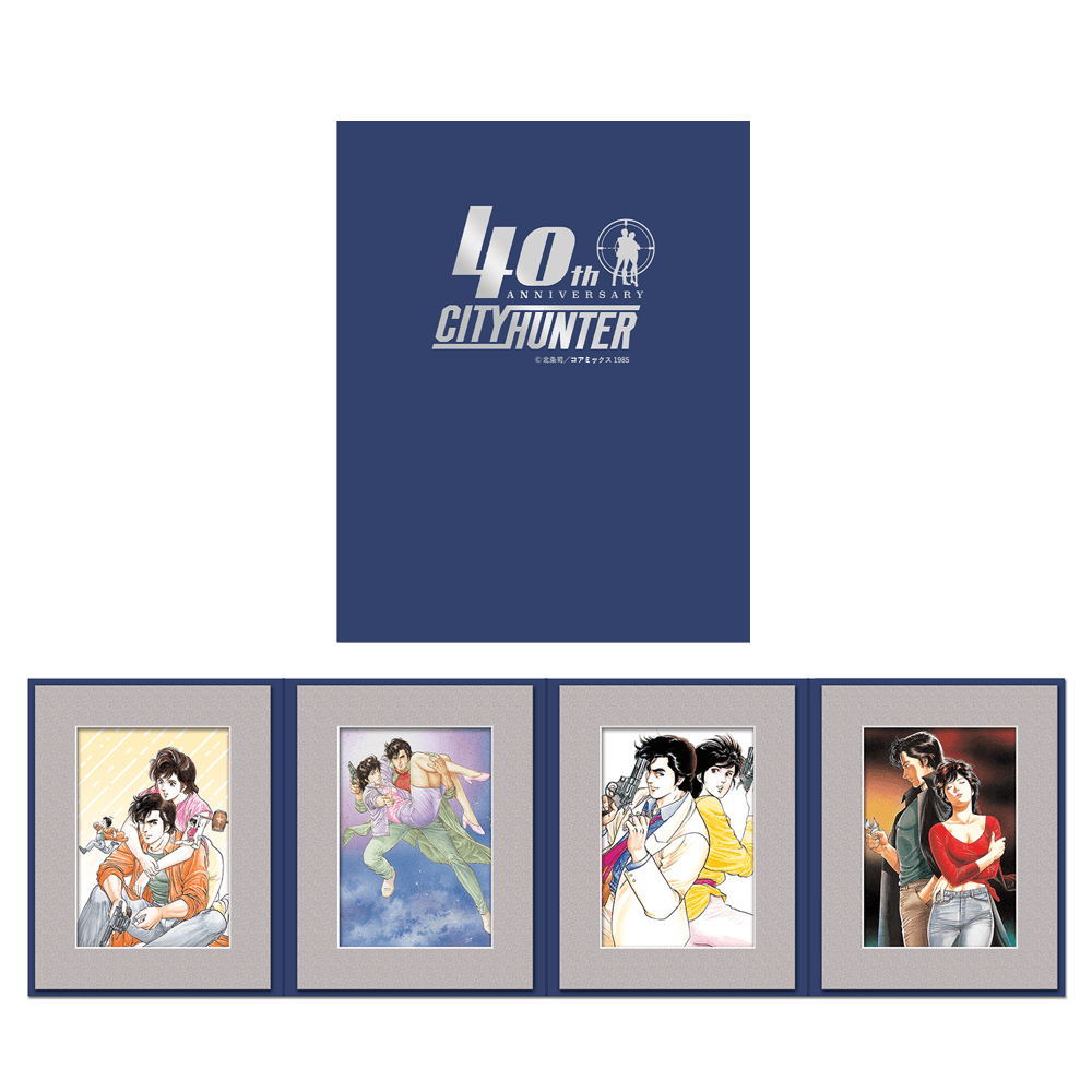 Forever City Hunter Exhibition - Bulging Sticker Collection (18 Types)