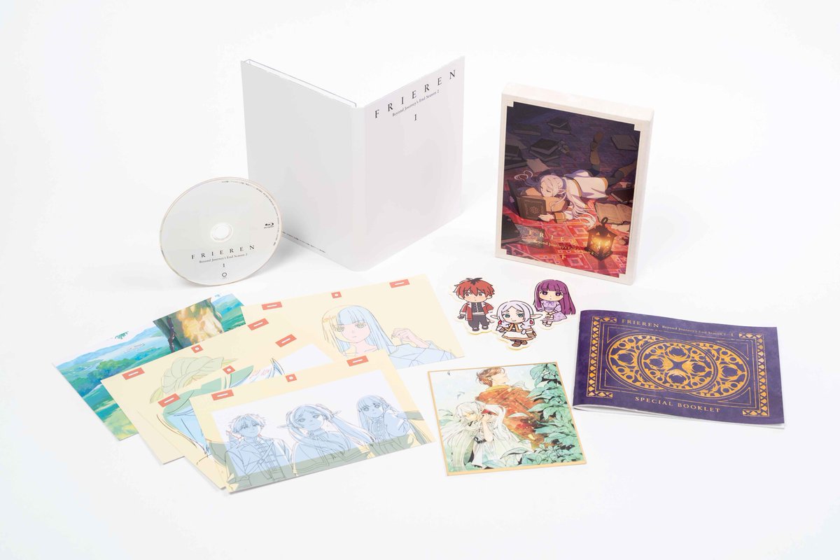 Frieren : Beyond Journey's End - Season 2 First Press Limited Edition Vol. 1 (Blu-Ray or DVD)