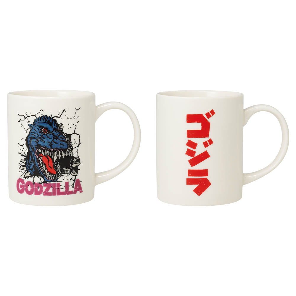 GODZILLA-1.0 ICHIBAN KUJI - PRIZE C - GODZILLA DESIGN MUG - SET 2 Pcs