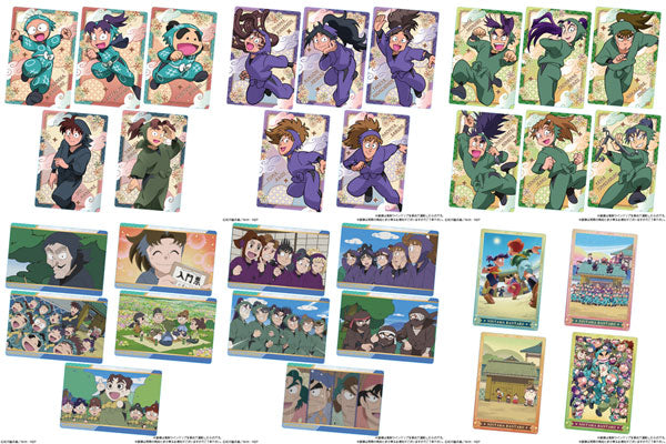 Nintama Rantarou Wafers no Dan - Card & Wafer Box (20 Packs) RANDOM - official product visual 1; random assortment