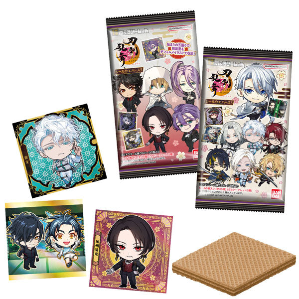 Touken Ranbu Online Niformation Sticker Wafers Vol.3 - Box (20 Packs) RANDOM - official product visual 1; random assortment