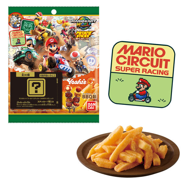 Mario Kart World Sticker Potato Sticks BBQ - official product image 1