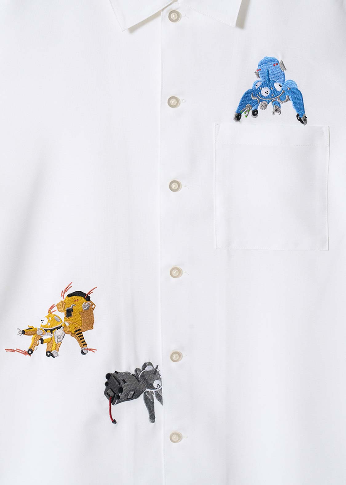 Ghost in the Shell X Graniph Fashion Collection - Barrage Oversized Short-Sleeve Shirt