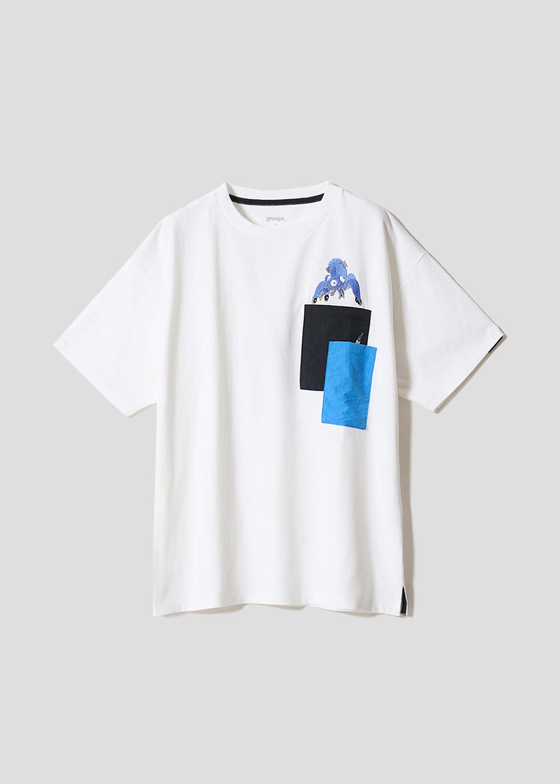 Ghost in the Shell X Graniph Fashion Collection - Goodbye Mr. Batou Big Silhouette T-Shirt