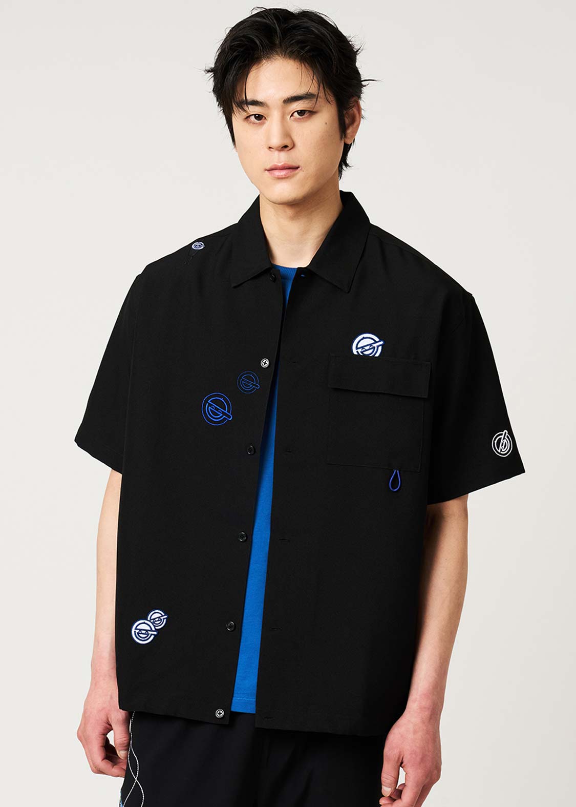 Ghost in the Shell X Graniph Fashion Collection - Imitators Without an Original Oversized Short Sleeve Shirt