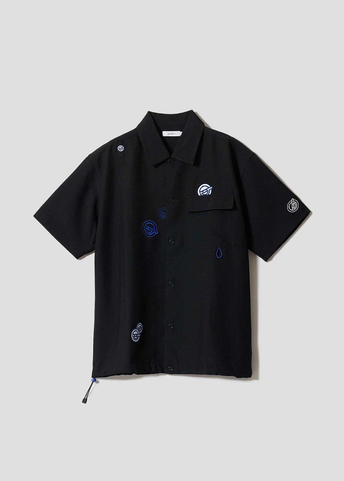 Ghost in the Shell X Graniph Fashion Collection - Imitators Without an Original Oversized Short Sleeve Shirt