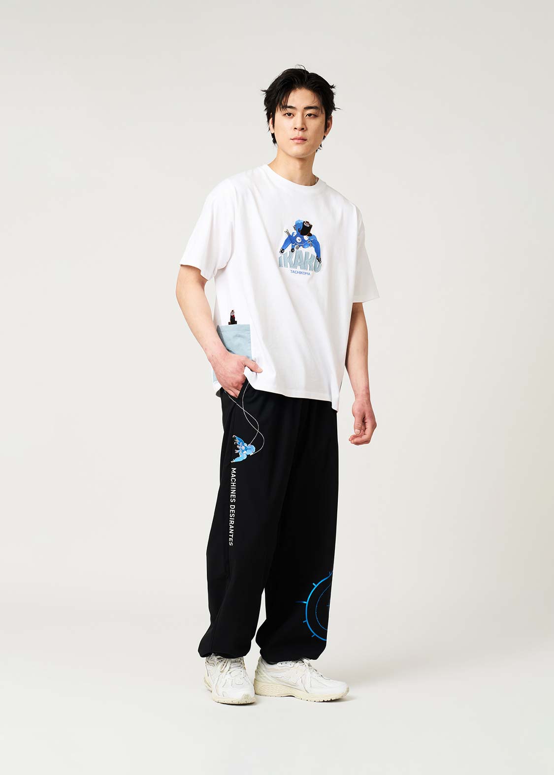 Ghost in the Shell X Graniph Fashion Collection - Machine Desirantes Parachute Pants