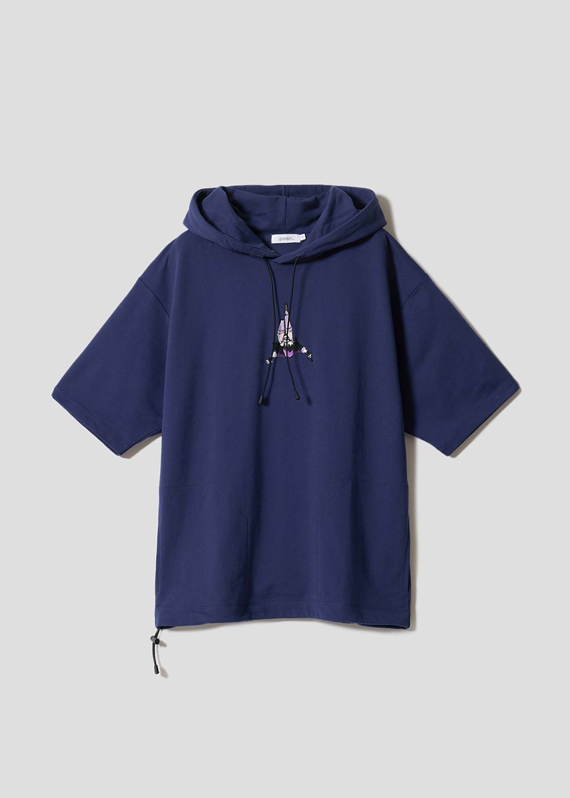 Ghost in the Shell X Graniph Fashion Collection - Motoko Kusanagi Oversized Short Sleeve Hoodie