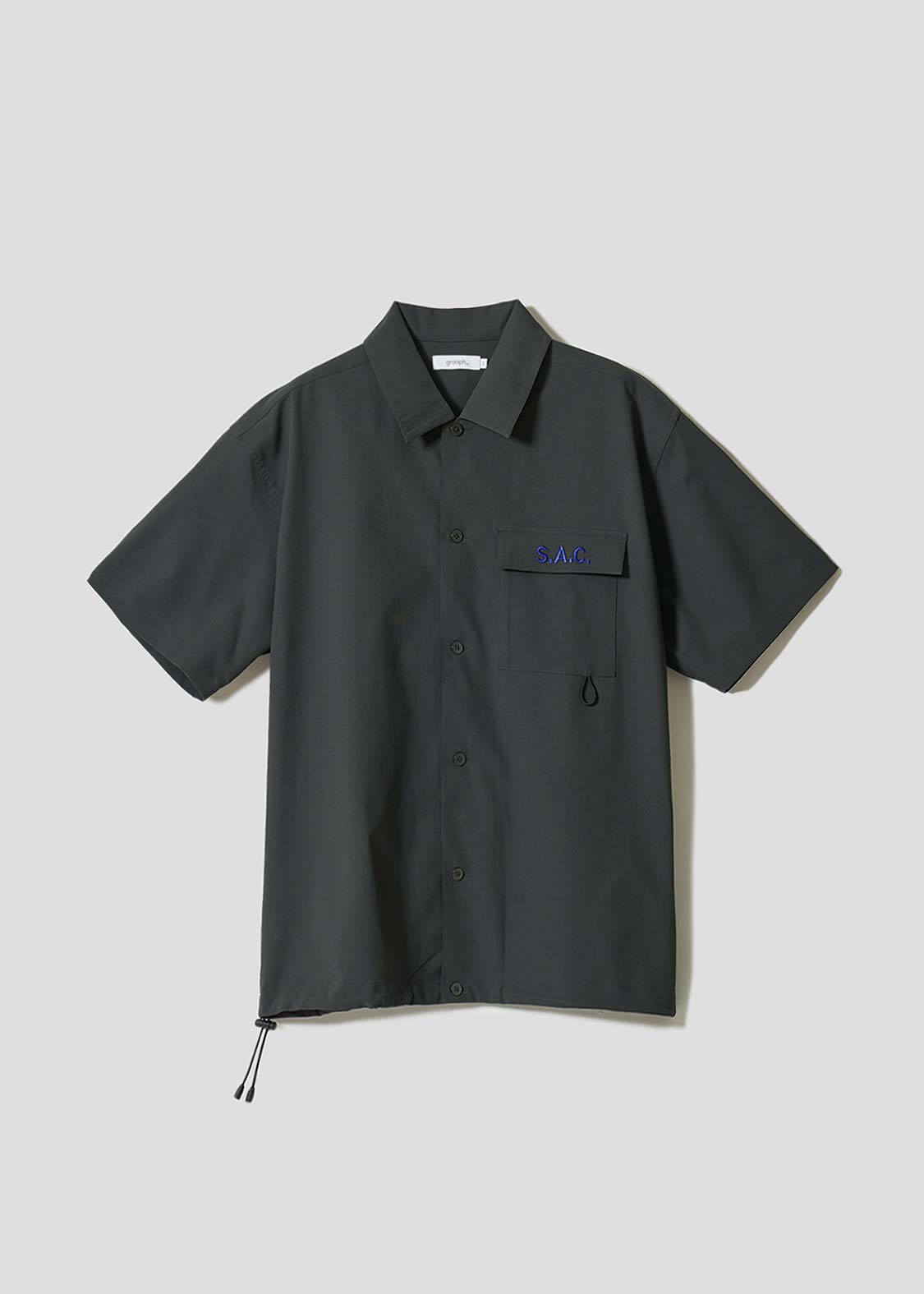 Ghost in the Shell X Graniph Fashion Collection - Public Security Section 9 Oversized Short Sleeve Shirt