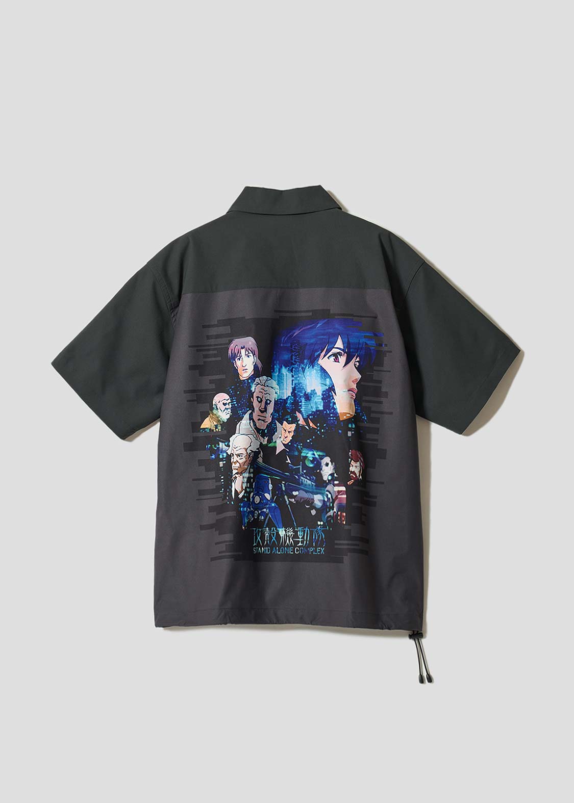 Ghost in the Shell X Graniph Fashion Collection - Public Security Section 9 Oversized Short Sleeve Shirt