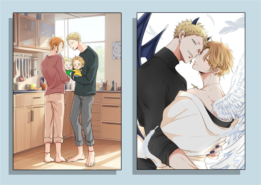 Given - Life with the Little Ones (Doujinshi) + 2 Bonus Postcards