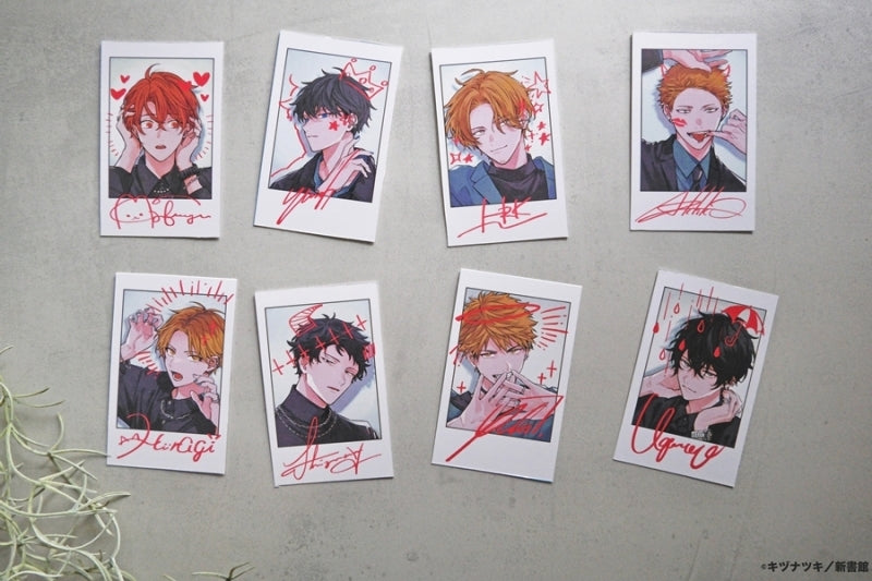 Given Illustration Collection Release Commemoration 2nd Edition - Instax-style Card Complete Set of 8