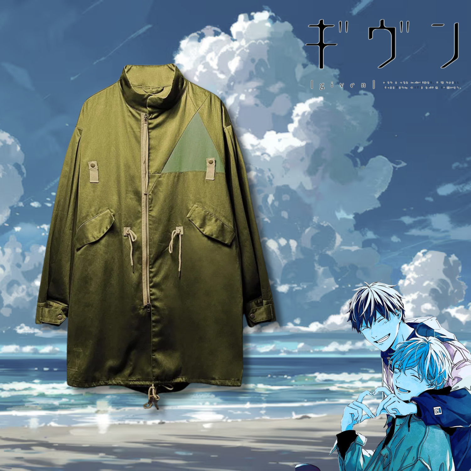 Given x Noitamina Apparel Pop Up Gallery - Mod Coat [Pre-Order Aug