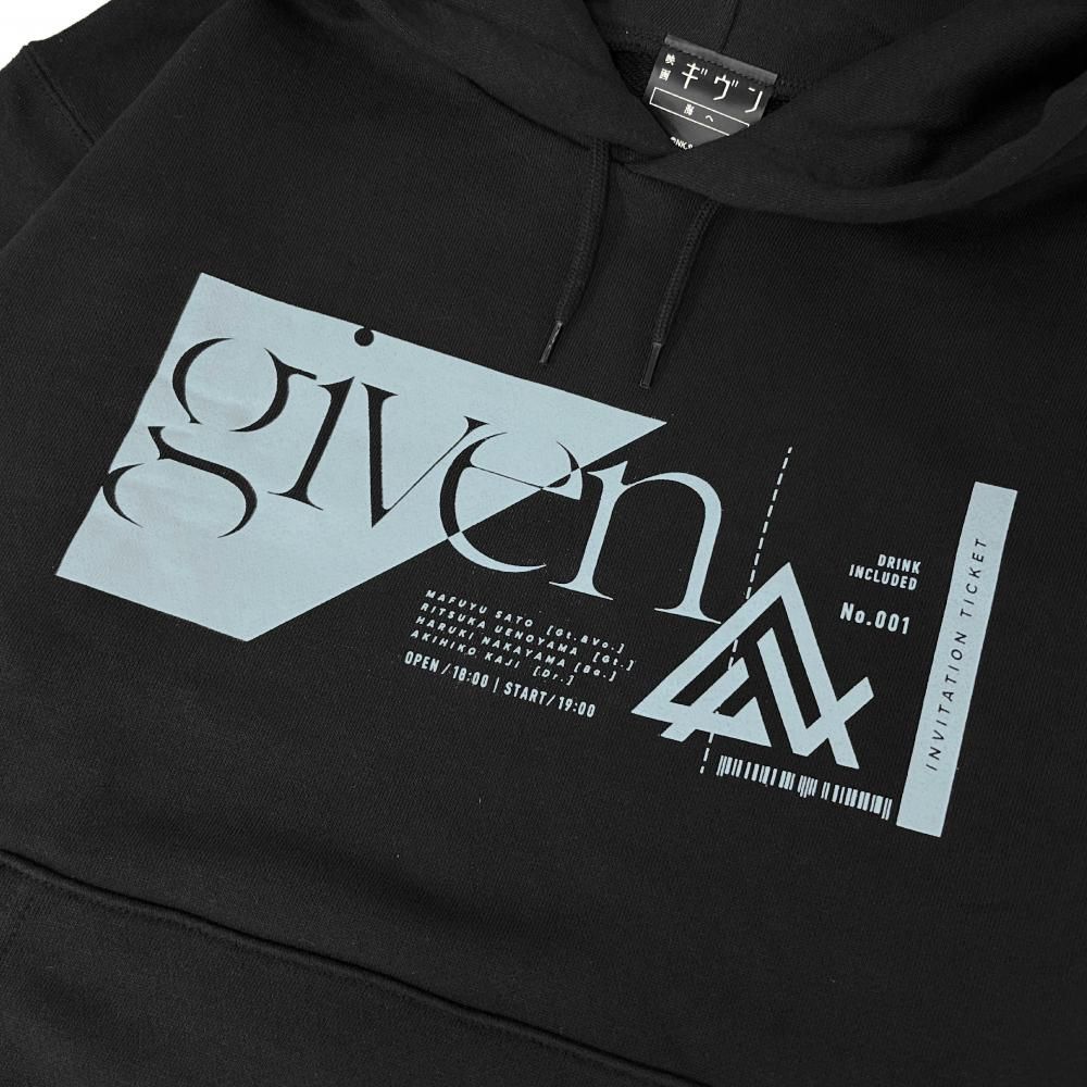 Given x Noitamina Apparel Pop Up Gallery - Design Hoodie (5 types)