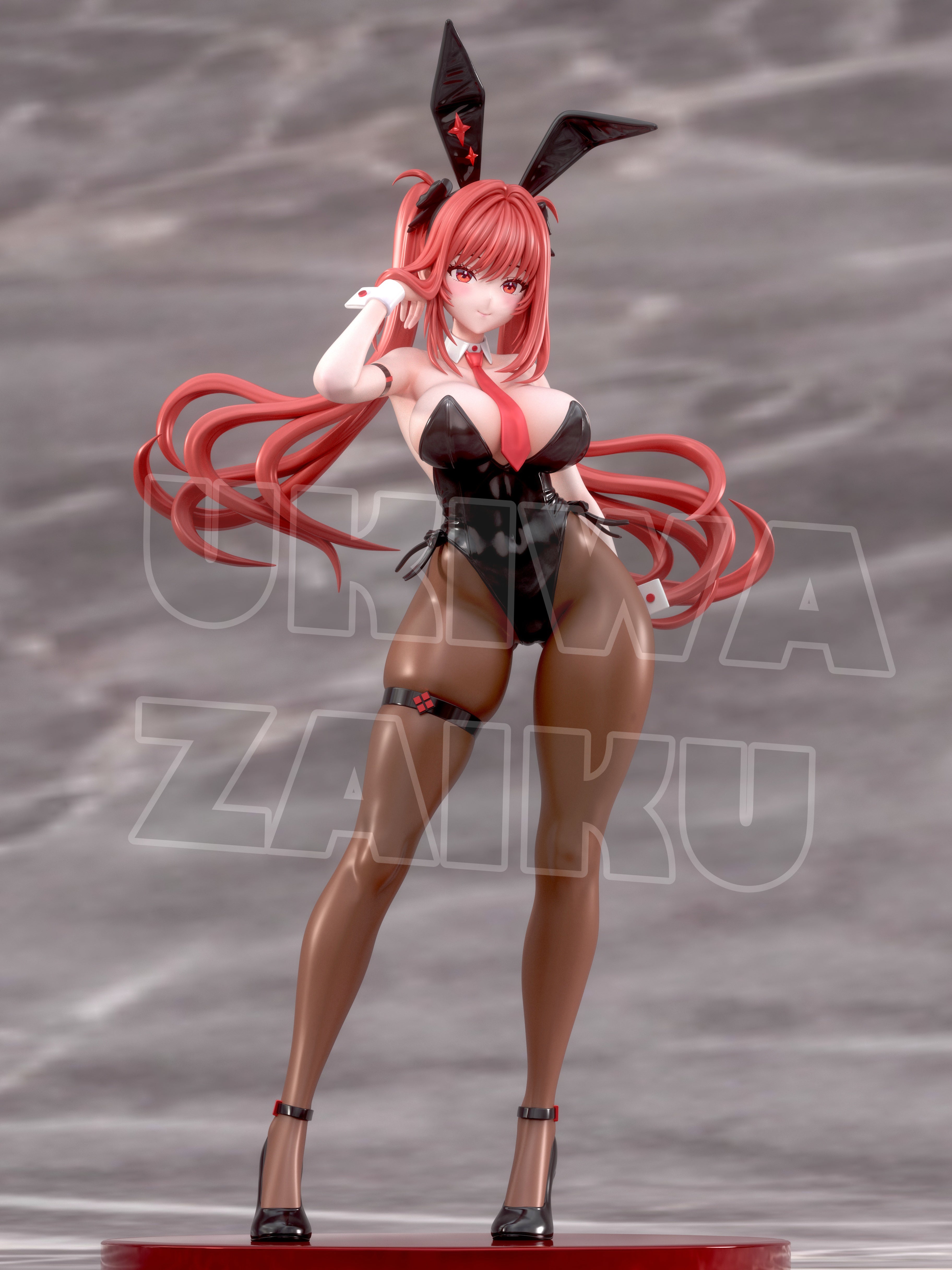 Goddess of Victory Nikke Garage Kit Figure - Red Hood Bunny Girl Ver.