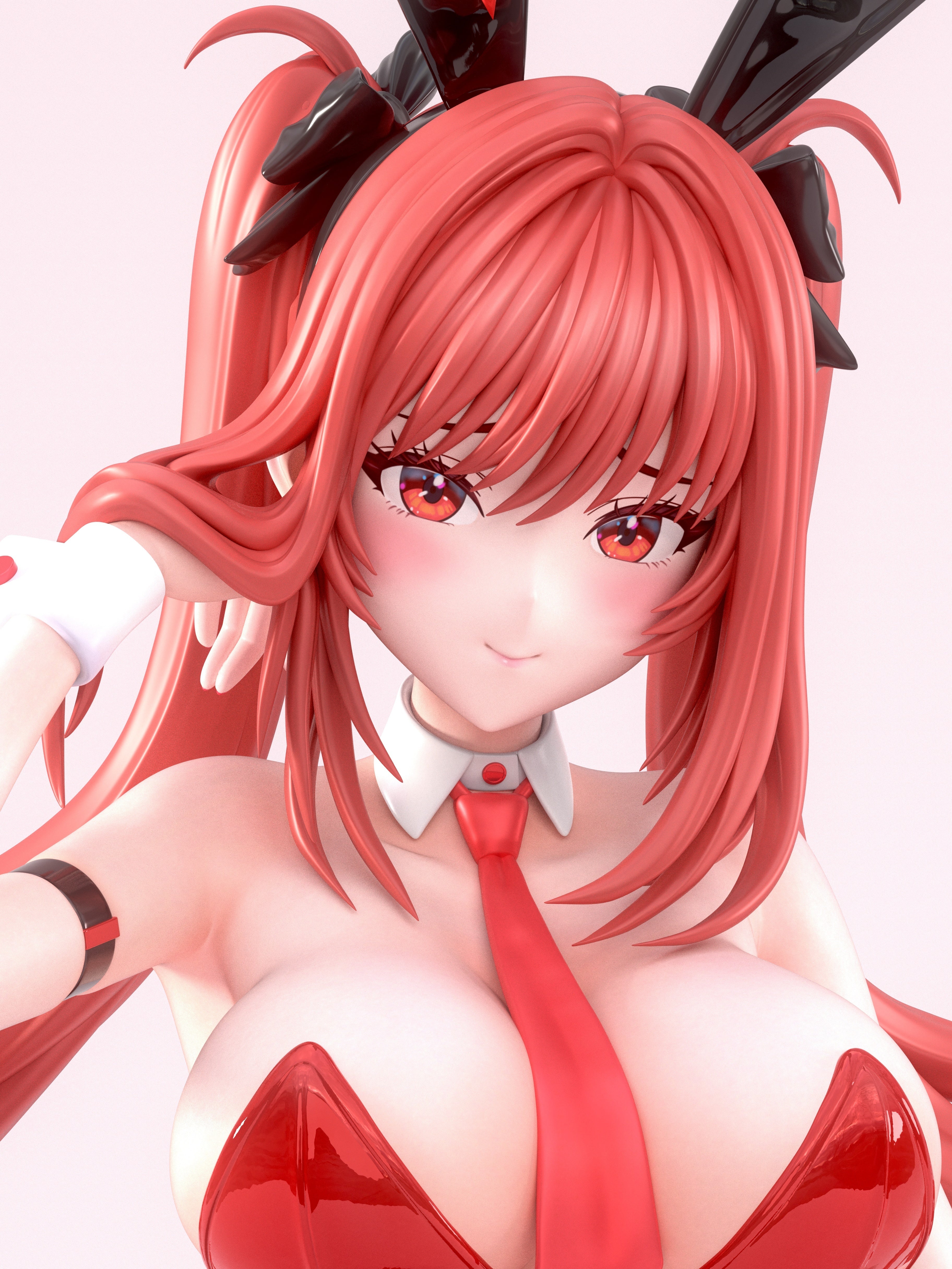 Goddess of Victory Nikke Garage Kit Figure - Red Hood Bunny Girl Ver.