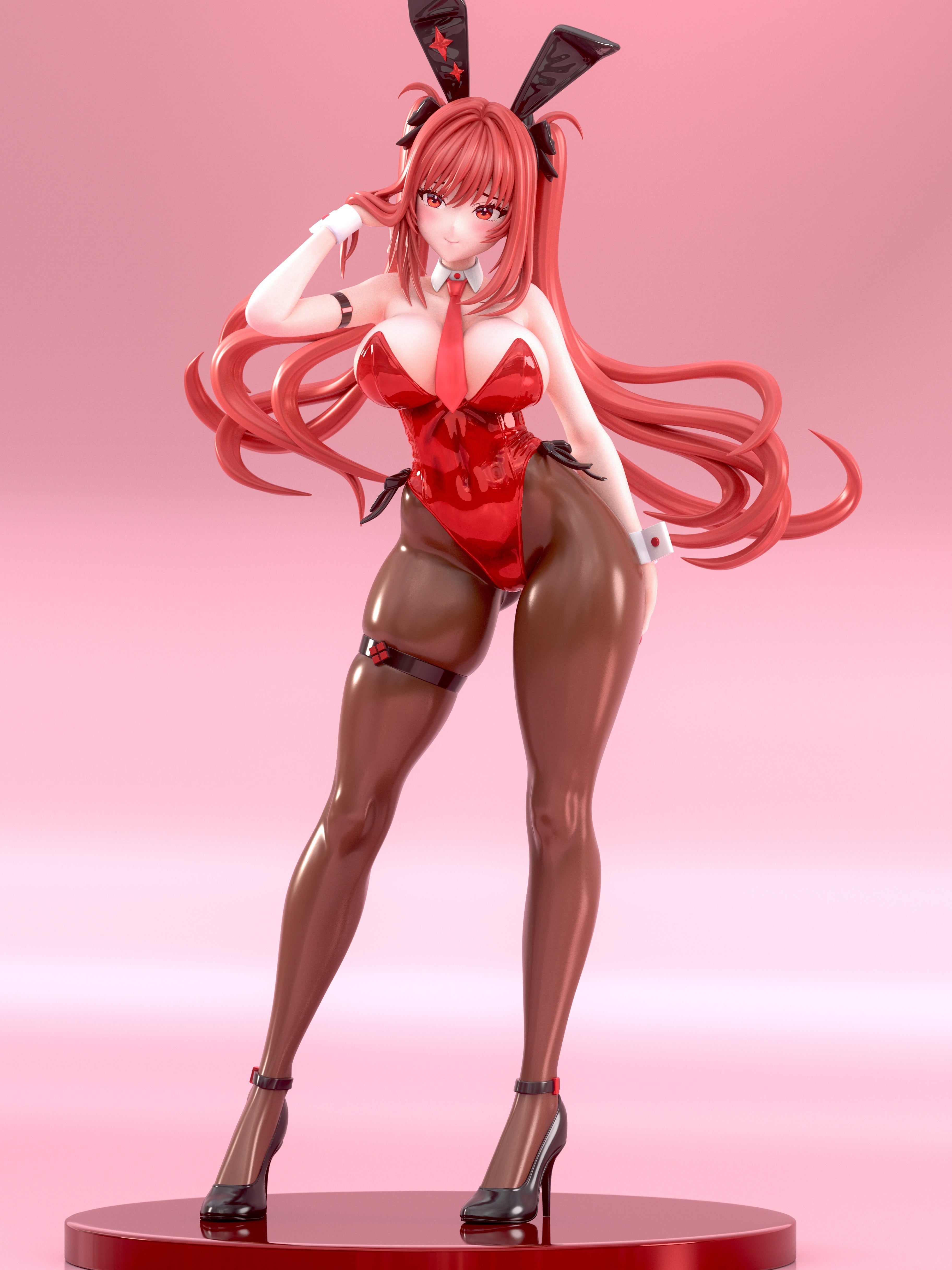 Goddess of Victory Nikke Garage Kit Figure - Red Hood Bunny Girl Ver.