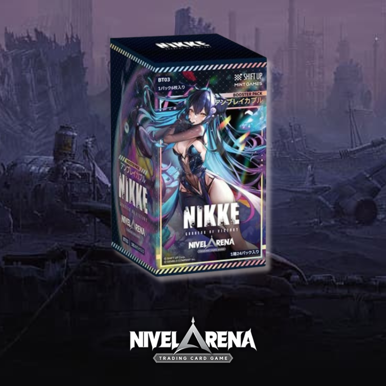 Goddess of Victory Nikke Nivel Arena - Booster Pack Unbreakable Goddess of Victory Nikke Nivel Arena - Booster Pack Unbreakable