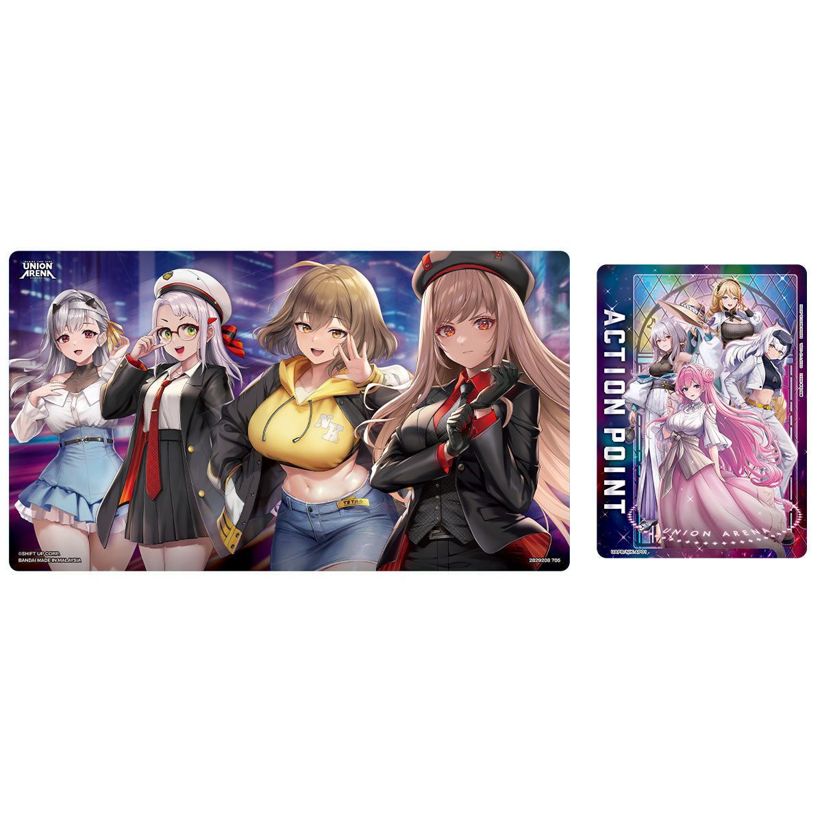 Goddess of Victory : Nikke Union Arena - BCGF 25-26 Playmat & Action Point Card Set
