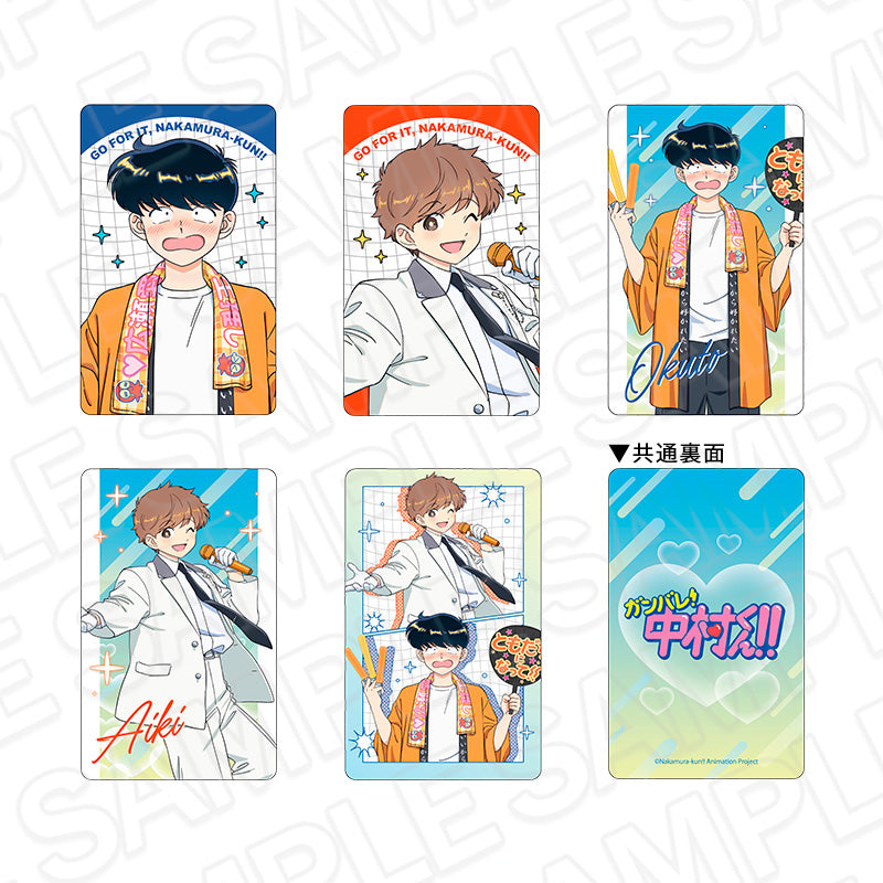 Go for It, Nakamura! - The Chara Pop-up Collection Card Otaku and Idol Ver. Complete Set of 5