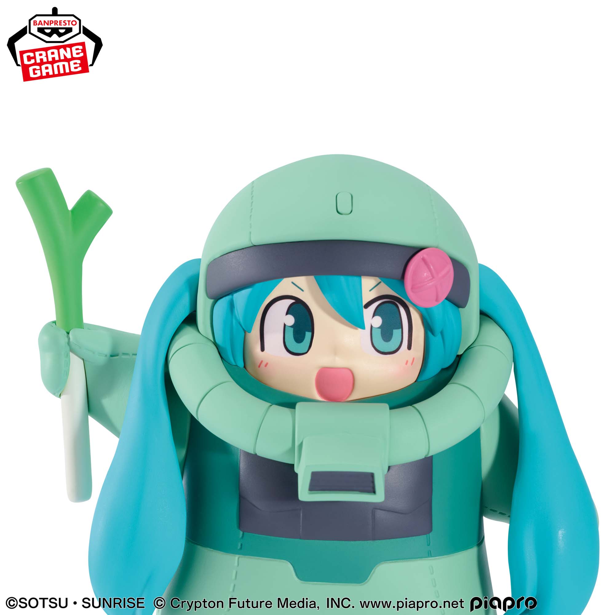 Gundam 45th×Hatsune Miku Figure - Zaku Costume Hatsune Miku Ver.