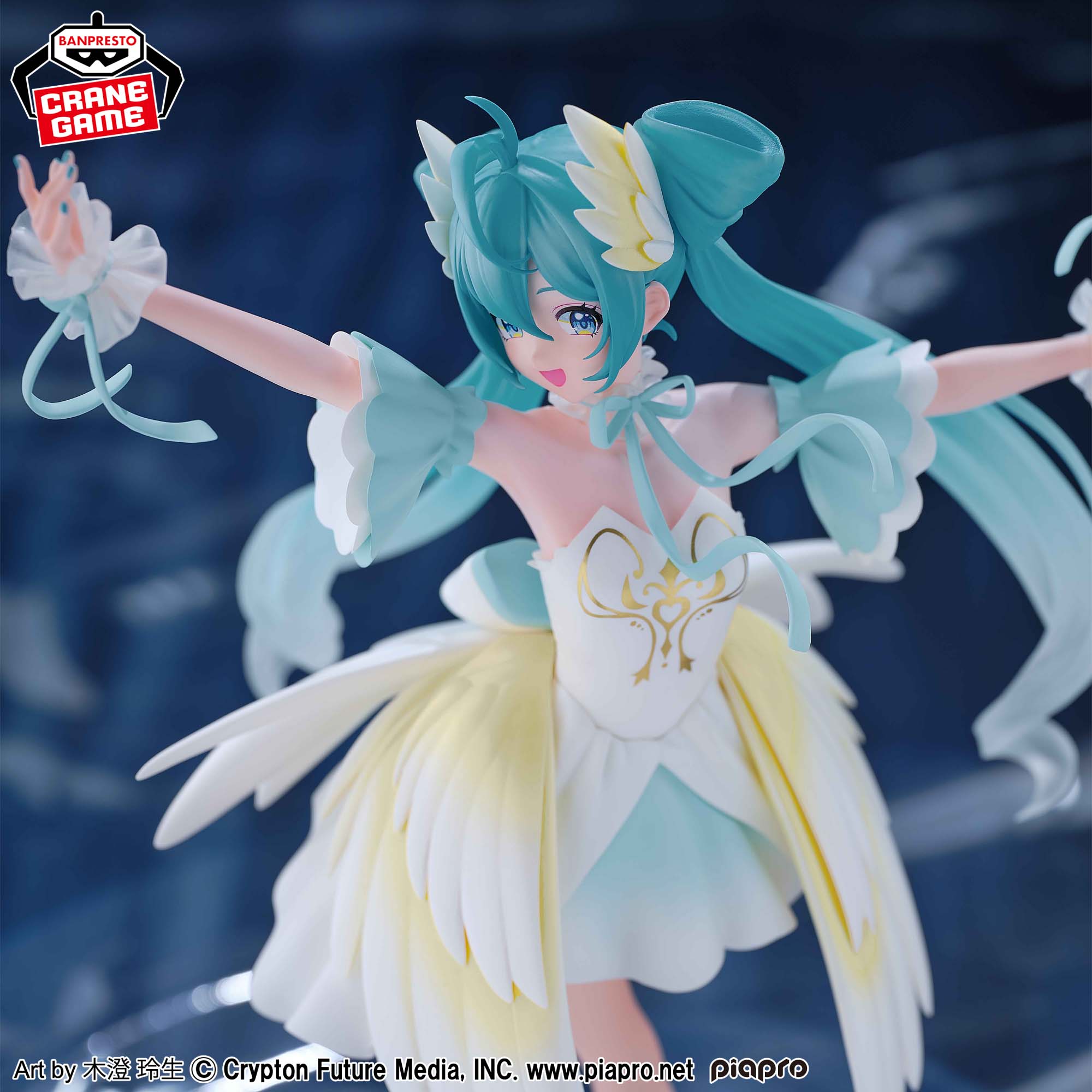 HATSUNE MIKU BANPRESTO EVOLVE CLASSICAL TUNING FROM THE BALLET SUITE SWAN LAKE - HATSUNE MIKU FIGURE