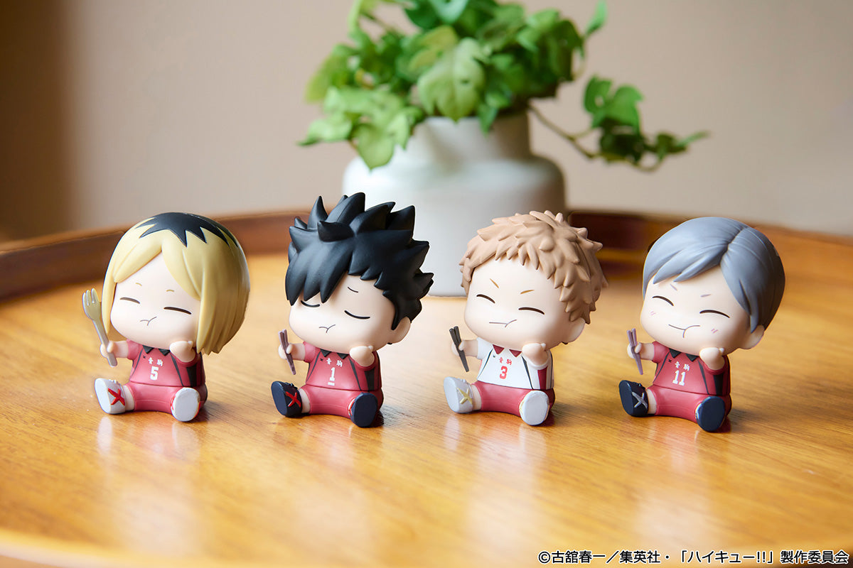 Haikyu!! Happy Figure - Volume 2 Complete Set of 4 Types