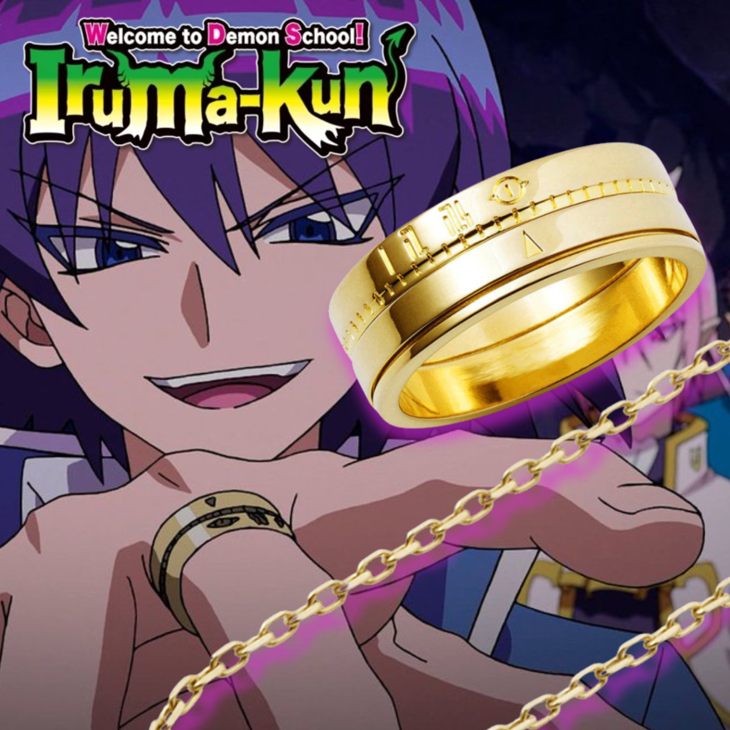Welcome to Demon School! Iruma-kun - The Ring of Gluttony (2 Types)