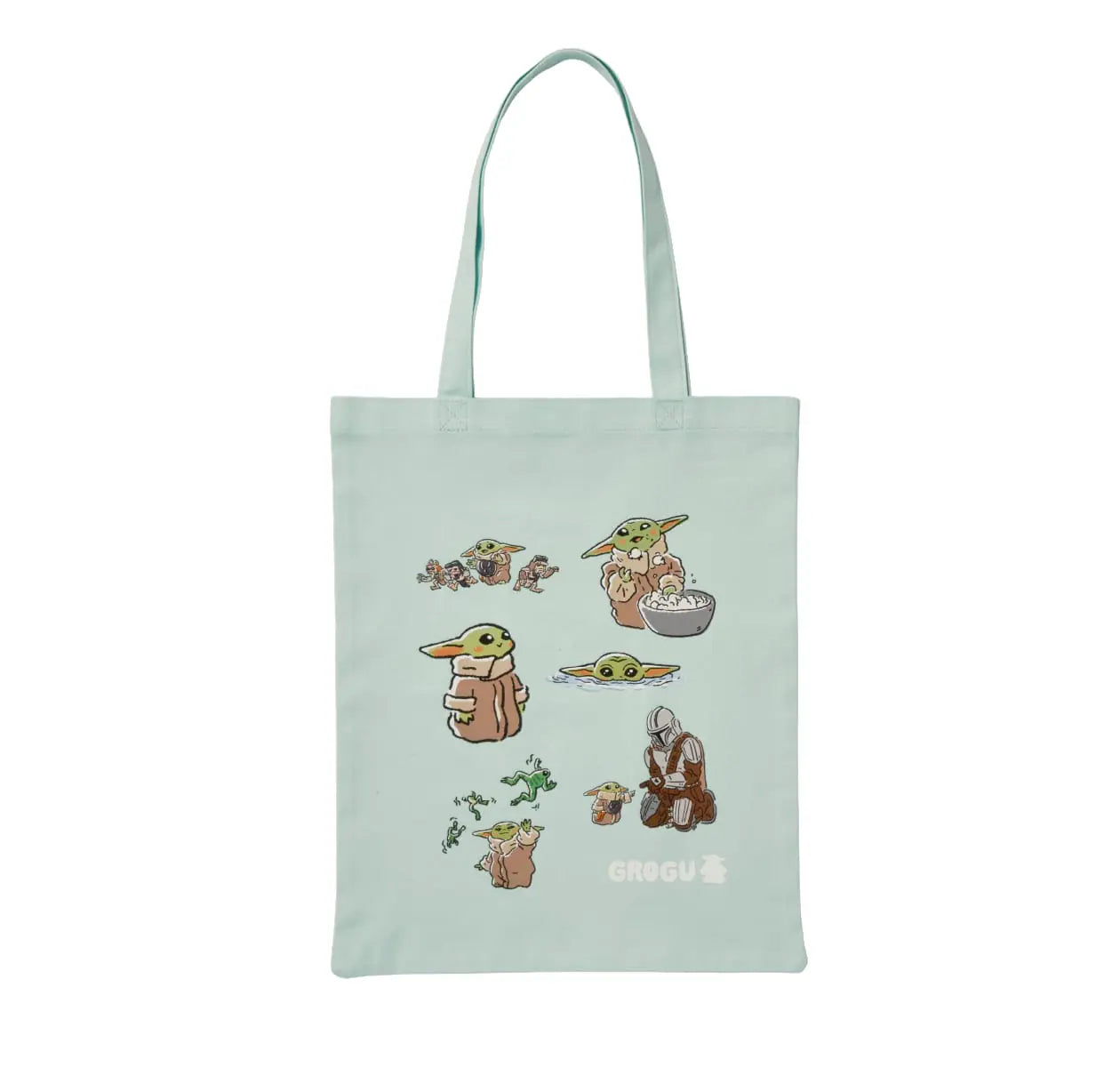 Happy Kuji Star Wars The Mandalorian and Grogu - D Prize Tote Bag (2 Types)