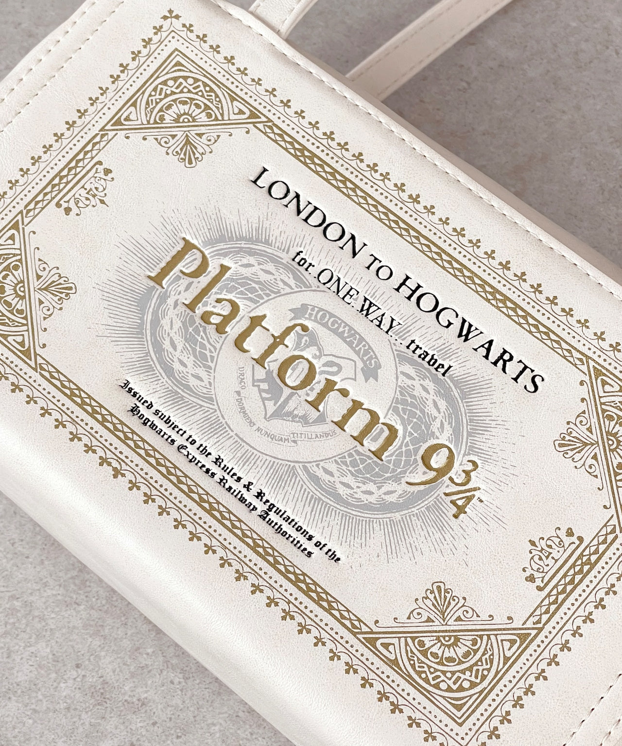 Harry Potter - Hogwarts Express Ticket Motif Shoulder Bag