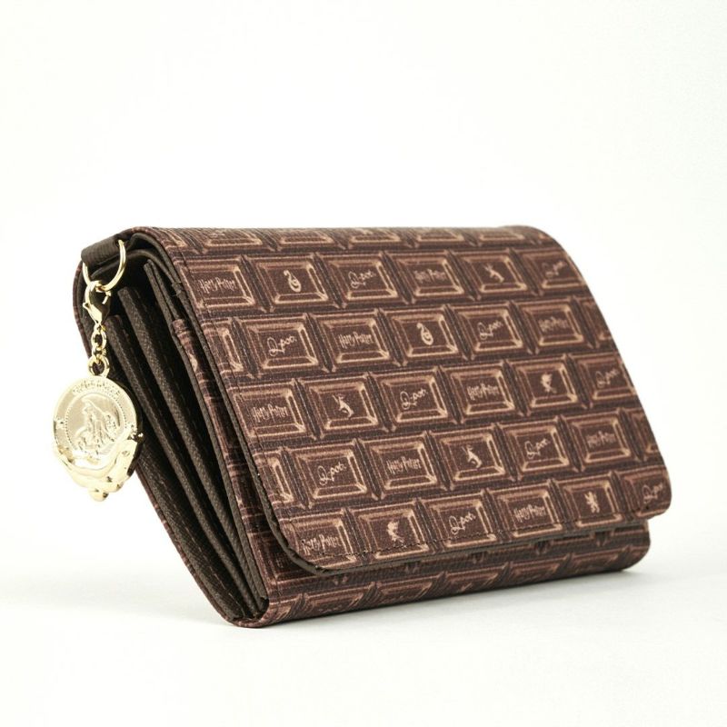 Harry Potter x Q-pot Collection - Hogwarts Chocolate Short Wallet