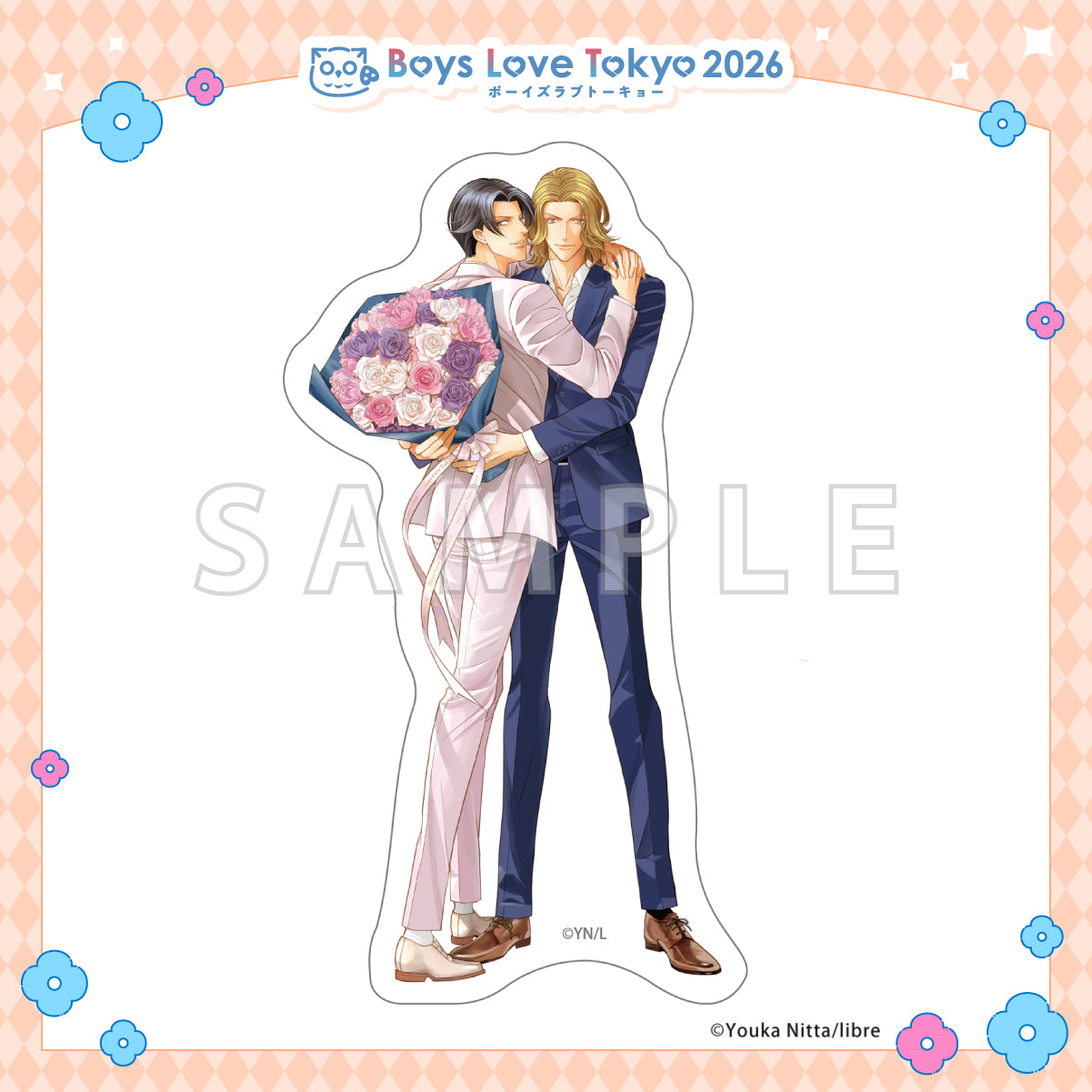 Haru wo Daiteita - Boys Love Tokyo 2026 Die-Cut Stickers