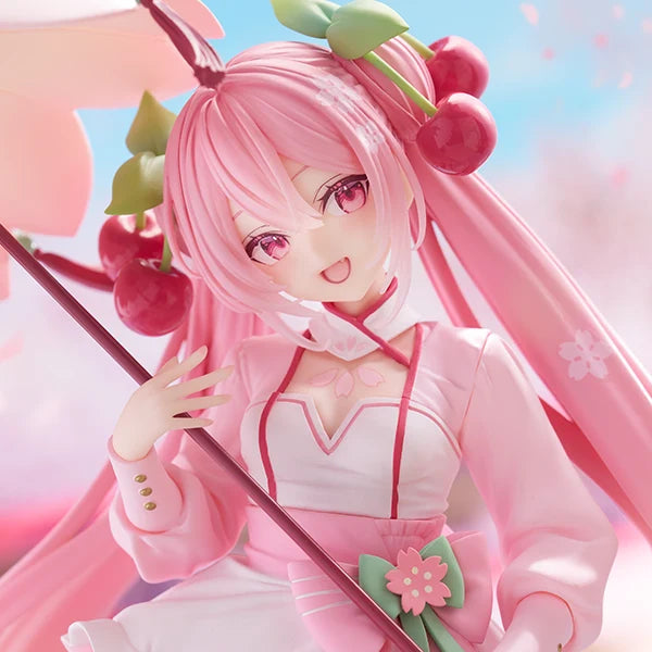 Hatsune Miku AMP+ Figure - Sakura Dress Ver.