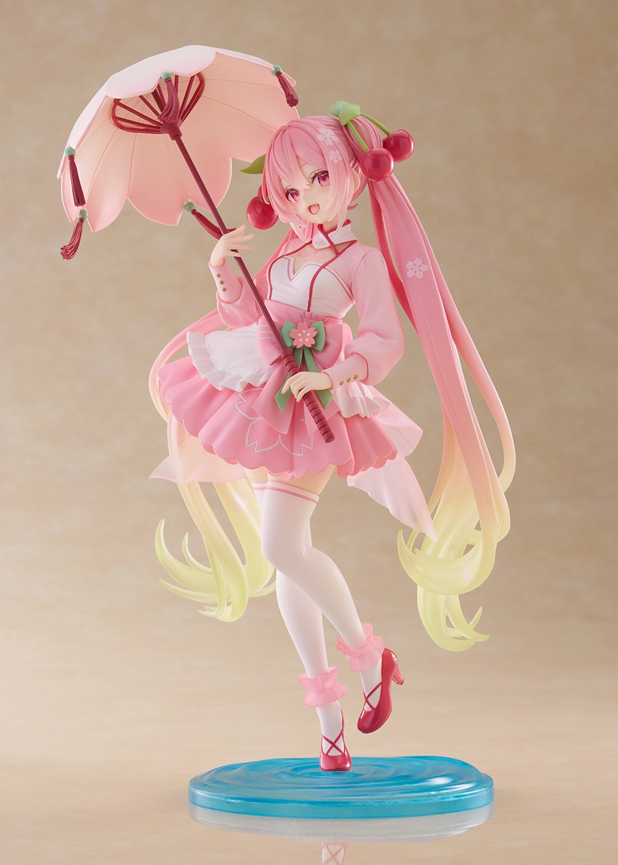 Hatsune Miku AMP+ Figure - Sakura Dress Ver.