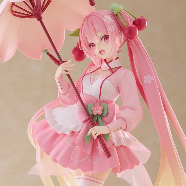 Hatsune Miku AMP+ Figure - Sakura Dress Ver.