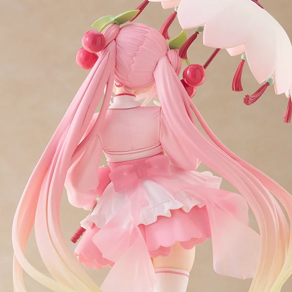 Hatsune Miku AMP+ Figure - Sakura Dress Ver.
