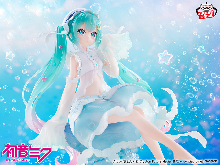 Hatsune Miku Banpresto Evolve Clearluxe - Hatsune Miku Jellyfish Ver.