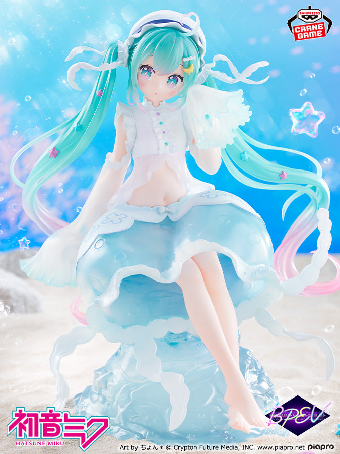 Hatsune Miku Banpresto Evolve Clearluxe - Hatsune Miku Jellyfish Ver.