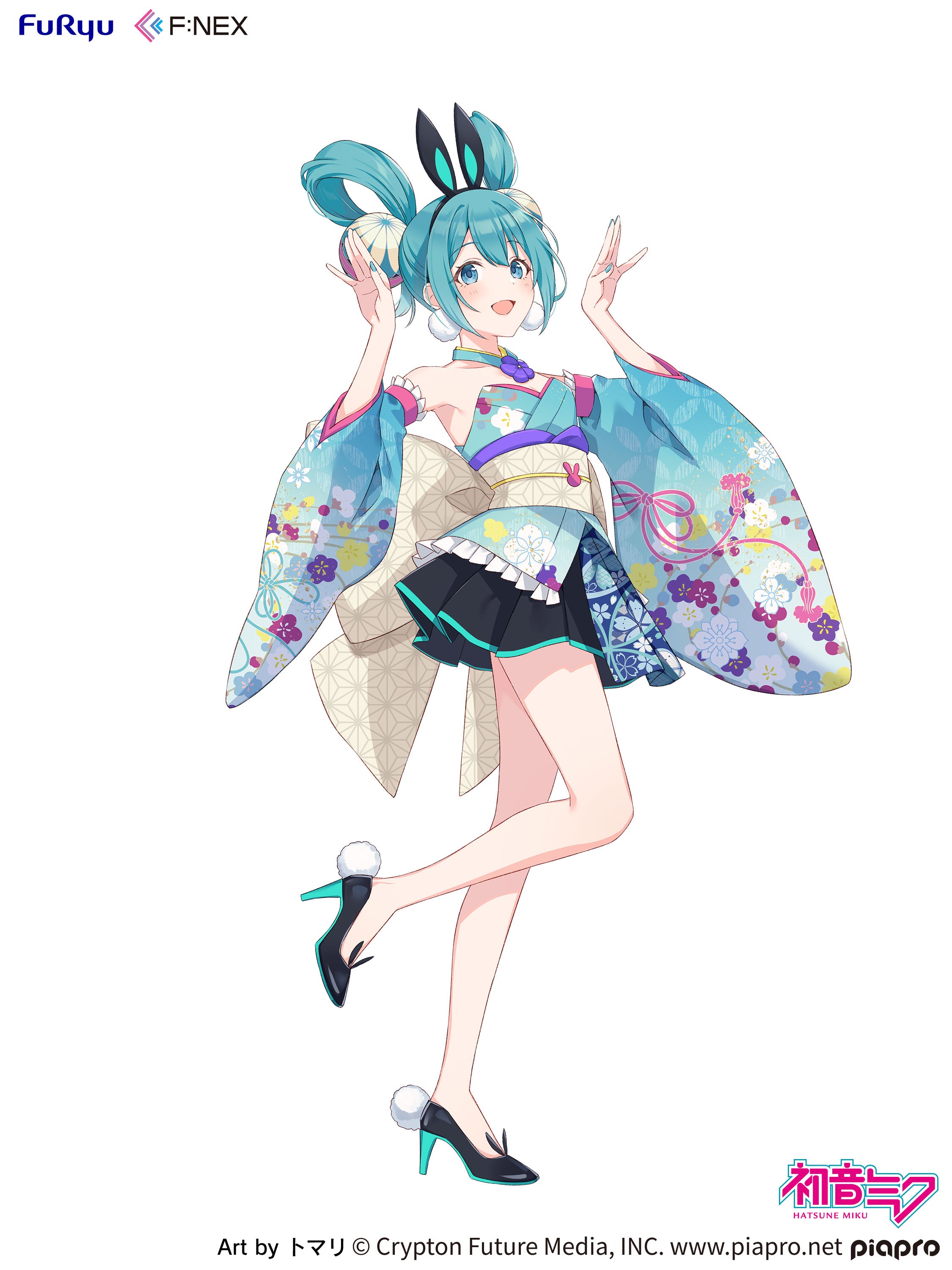 Hatsune Miku F:NEX - Hatsune Miku Wa-Bunny 1/7 Scale Figure