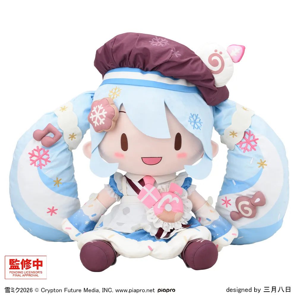 Hatsune Miku Fuwapuchi - Snow Miku 2026 Extra Large Plush [Pre